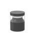 Boeing 15cm LED Outdoor Pedestal Light Black 3000K IP65