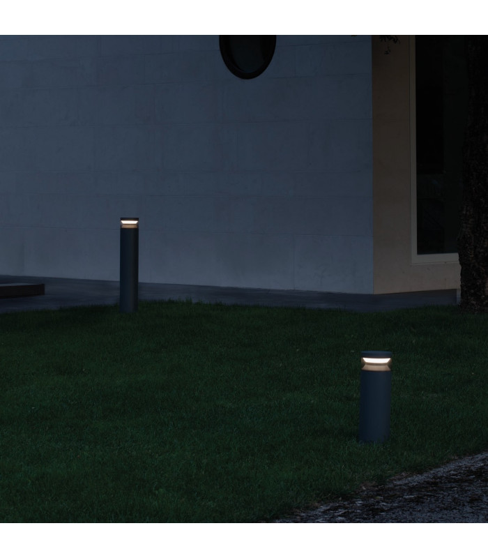 Boeing 70cm LED Outdoor Bollard Anthracite 3000K IP65-2