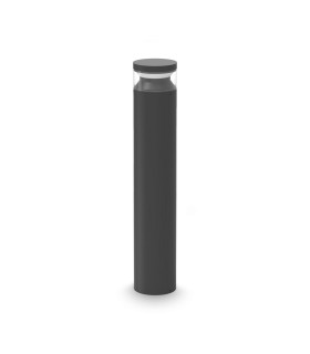Boeing 70cm LED Outdoor Bollard Black 3000K IP65