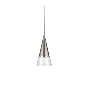 Cono Dome Pendant Ceiling Light Nickel