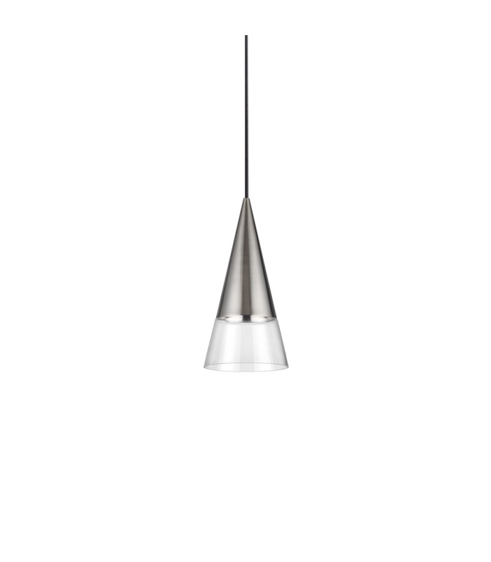 Cono Dome Pendant Ceiling Light Nickel