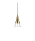 Cono Dome Pendant Ceiling Light Brass