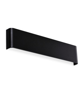 Delta 41cm LED Flush Wall Lamp Black 4000K