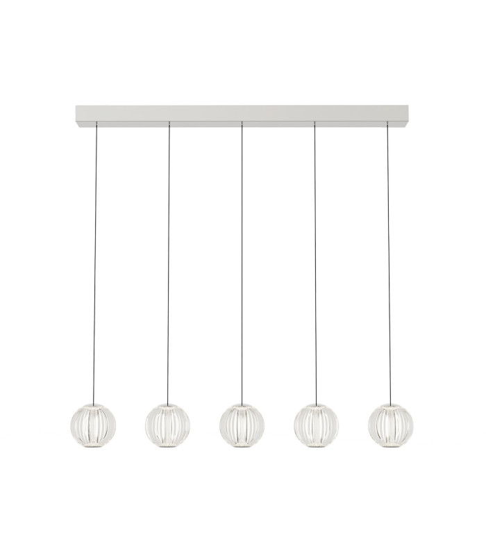 Diamond LED Bar Pendant Ceiling Light Transparent 3000K