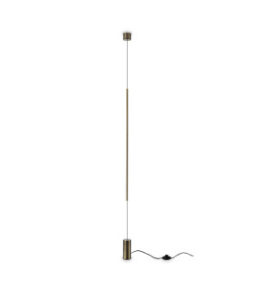 Filo Integrated LED Wall Lamp Brass 2700K-1