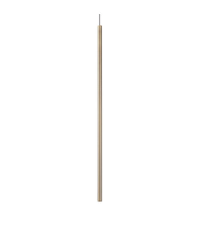 Filo LED Slim Pendant Ceiling Light Brass 2700K