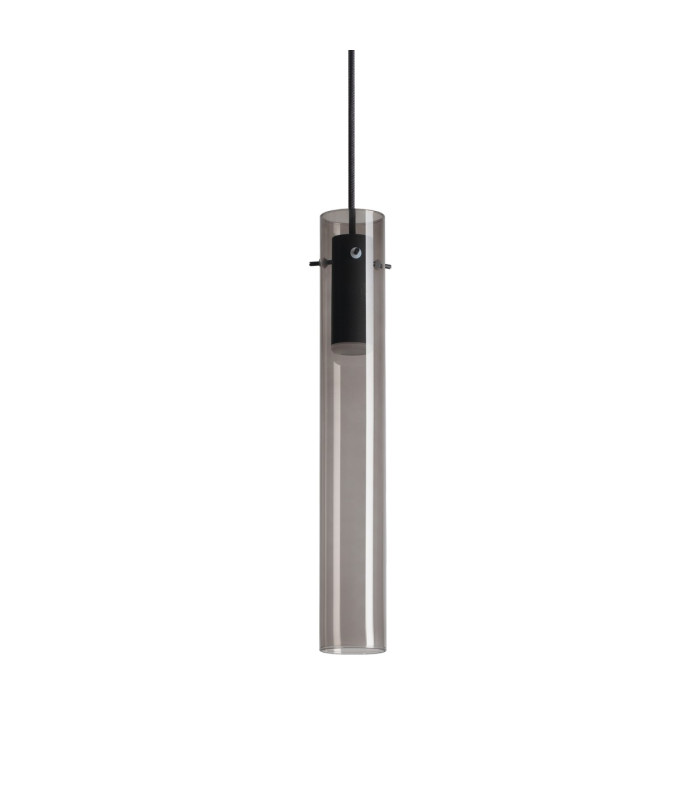 Flam LED Slim Pendant Ceiling Light Smoke 3000K-1