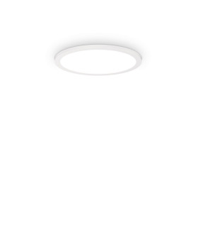 Fly Slim 35cm LED Flush Ceiling Light White 2700K IP40