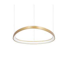 Gemini 61cm LED Integrated LED Pendant Ceiling Light Brass 2700K