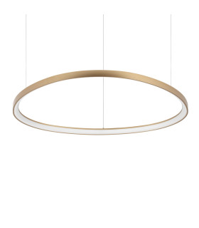 Gemini 105cm LED Integrated LED Pendant Ceiling Light Brass 2700K