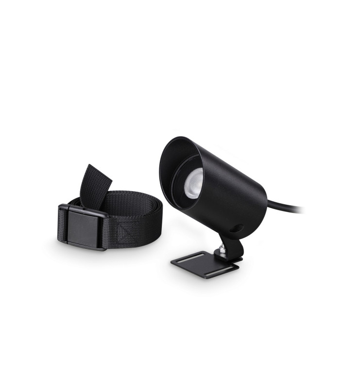 Koala 7W Strap On LED Outdoor Display Light Black 3000K IP65-1