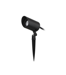 Koala 7W LED Outdoor Spike Black 3000K IP65