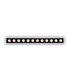 Lika 10W 12x LED Recessed Downlight White 3000K