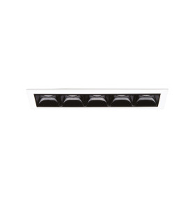 Lika 12W 5x LED Recessed Downlight White 2700K