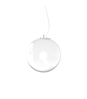 Mapa Clear 30cm Globe Pendant Ceiling Light Opal