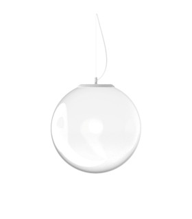 Mapa Clear 40cm Globe Pendant Ceiling Light Opal