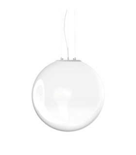 Mapa Clear 50cm Globe Pendant Ceiling Light Opal