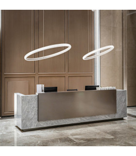 Miracle 60cm LED Integrated LED Pendant Ceiling Light White 3000K-2