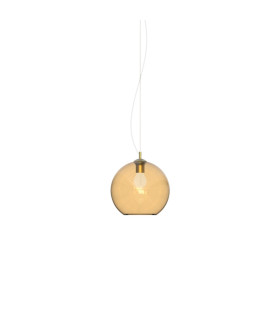 Nemo 20cm Dome Pendant Ceiling Light Amber