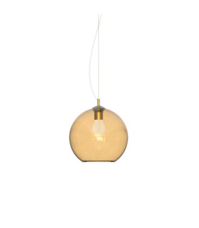 Nemo 30cm Dome Pendant Ceiling Light Amber