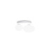 Ninfea 2 Light Globe Ceiling Light White