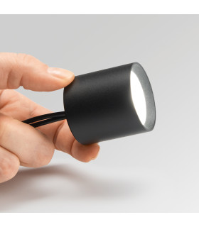 Nitro LED Dimmable Surface Mounted Downlight Black 2700K-2