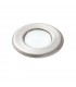 Integrated LED 1 Light Outdoor Recessed Light Marine Grade Brushed Stainless Steel, Frosted IP67 - 1