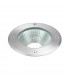 Integrated LED 1 Light Outdoor Recessed Light Brushed Stainless Steel, Glass IP67 - 1