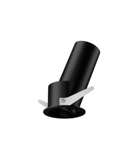 Quark Adjustable LED Recessed Downlight Black 3000K
