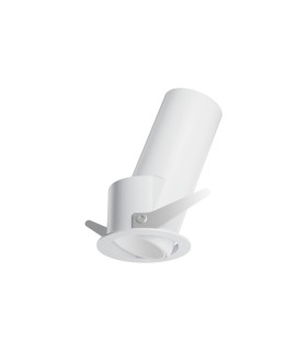 Quark Adjustable LED Recessed Downlight White 3000K