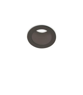 Quark 2.8cm LED Recessed Downlight Black 3000K