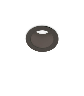 Quark 4cm LED Recessed Downlight Black 3000K