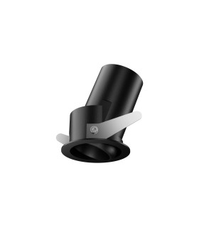 Quark 5.85cm LED Recessed Downlight Black 3000K