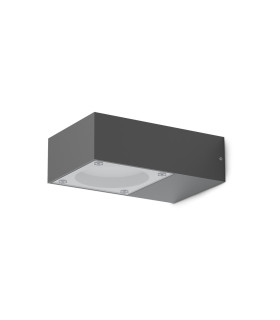 Sirio Outdoor Wall Down Lamp Black IP65