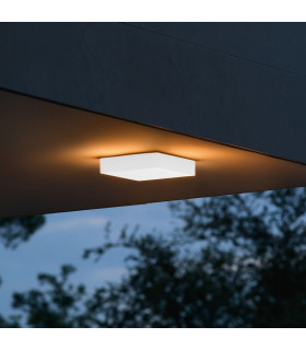 Snow LED Flush Ceiling Light White 3000K IP65-2