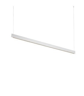 Steel Accent LED Bar Pendant Ceiling Light White 3000K