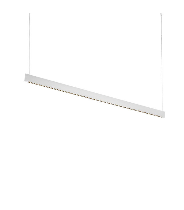 Steel Accent LED Bar Pendant Ceiling Light White 3000K