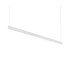 Steel Wide LED Bar Pendant Ceiling Light White 3000K