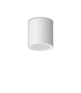 Techo 9.5cm Outdoor Surface Mounted Downlight White IP54