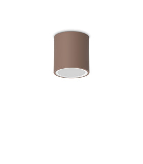 Techo 9.5cm Outdoor Surface Mounted Downlight Coffee IP54