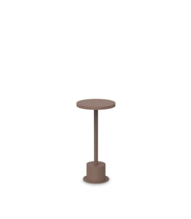 Toffee Wide 25cm LED Outdoor Portable Lamp Coffee 3000K IP65