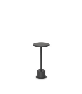 Toffee Wide 25cm LED Outdoor Portable Lamp Black 3000K IP65