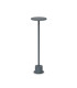Toffee Wide 50cm LED Outdoor Portable Lamp Anthracite 3000K IP65