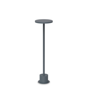 Toffee Wide 50cm LED Outdoor Portable Lamp Anthracite 3000K IP65