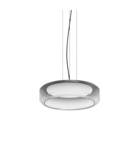 Topico 45cm LED Dome Pendant Ceiling Light Smoke 3000K-1
