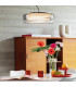 Topico 45cm LED Dome Pendant Ceiling Light Smoke 3000K-2