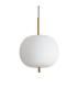 Umile 30cm LED Globe Pendant Ceiling Light White 3000K