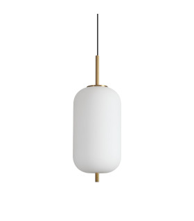 Umile 22cm LED Globe Pendant Ceiling Light White 3000K