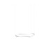 Waves 94cm Integrated LED Pendant Ceiling Light White 3000K