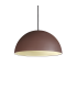 Folk 1 Light Dome Ceiling Pendant Light Weathered